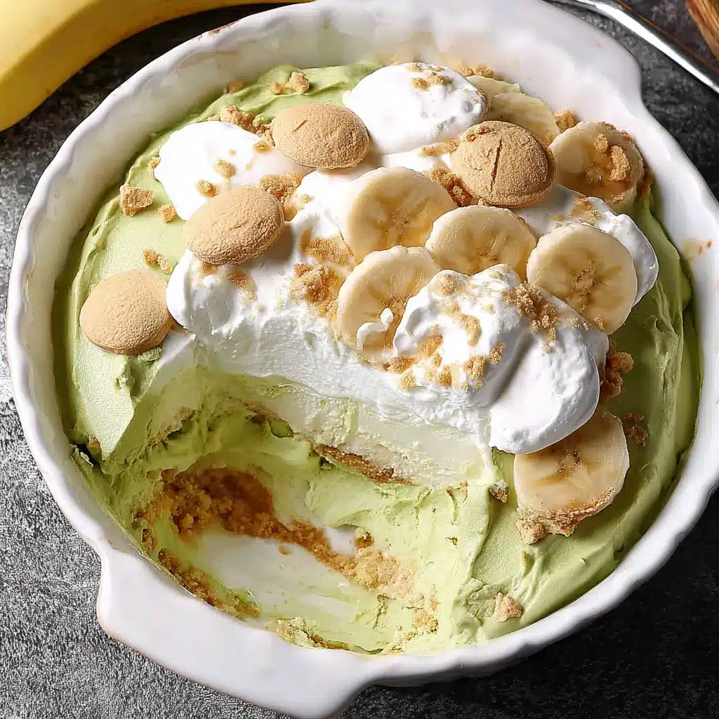 Matcha Banana Pudding