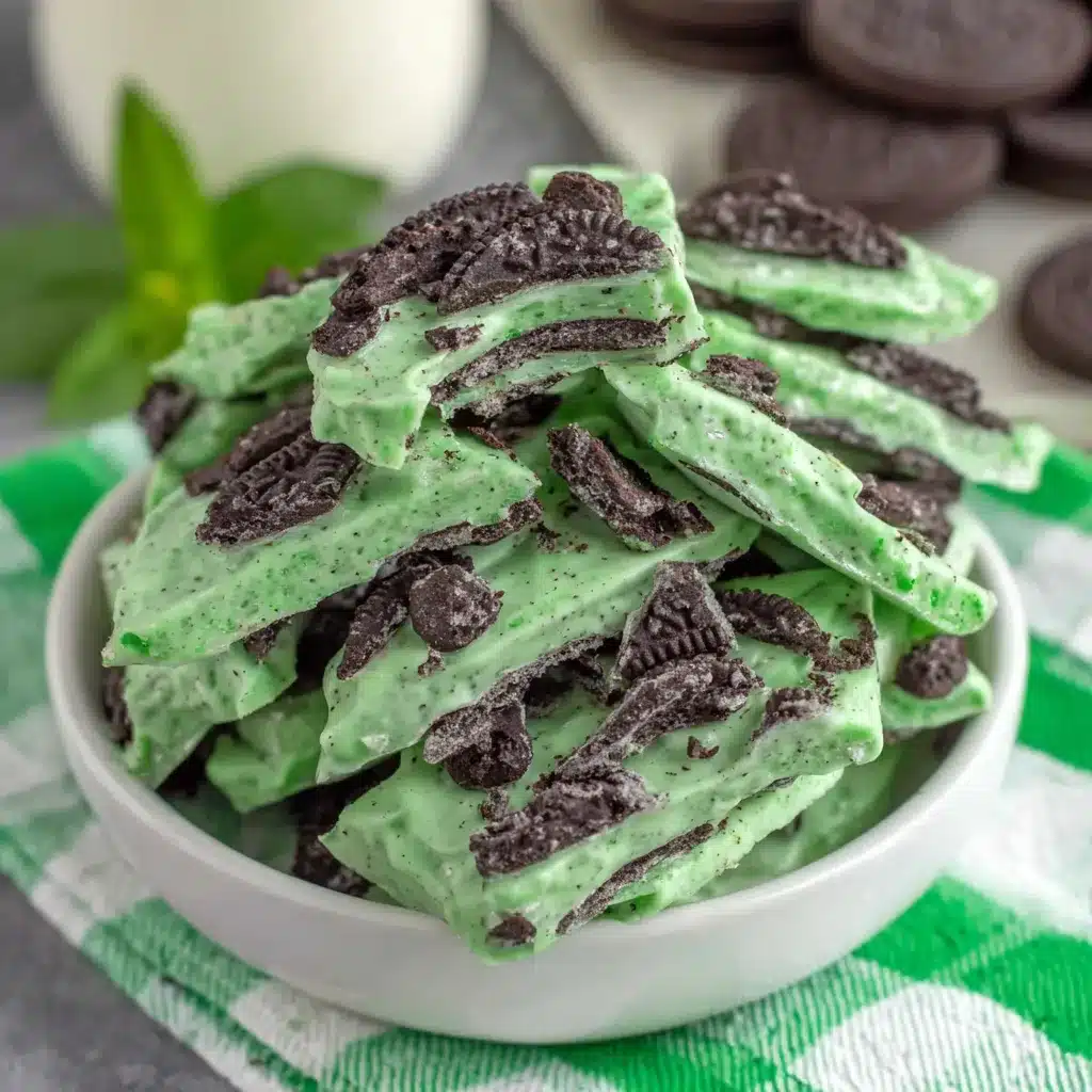 Mint Oreo Bark