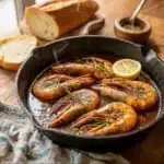 New Orleans Style BBQ Shrimp (Butter Sauce)
