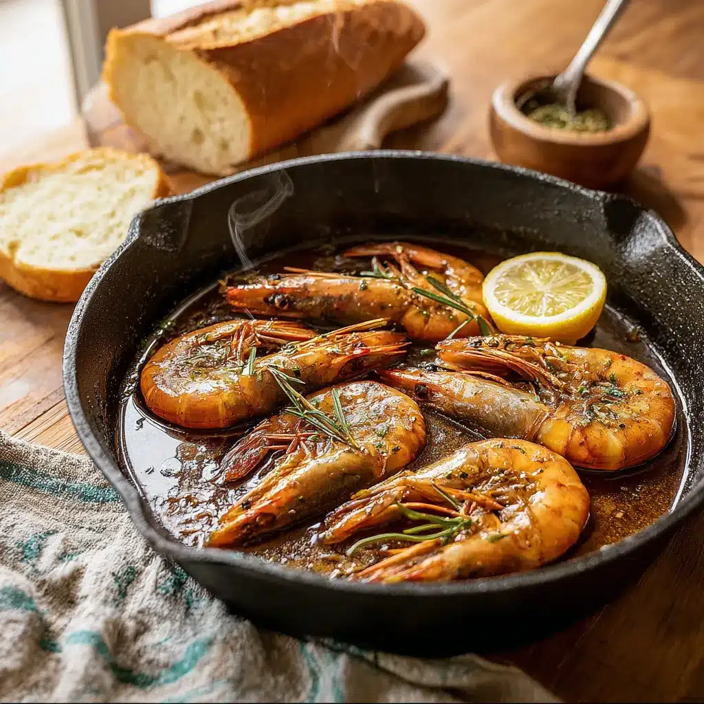 New Orleans Style BBQ Shrimp (Butter Sauce)