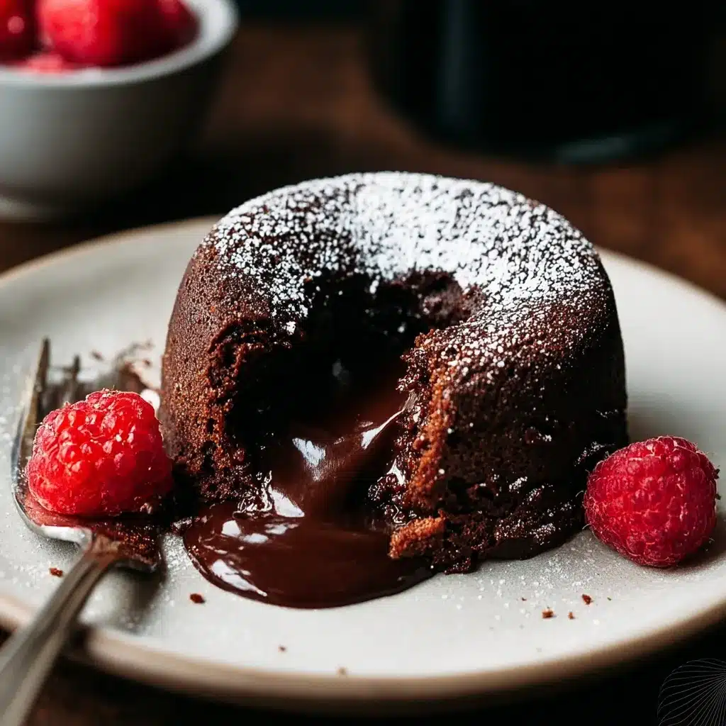 Shadow Dark Chocolate Lava Cakes
