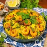 Shrimp Rice with Herbs (Meygoo Polo)