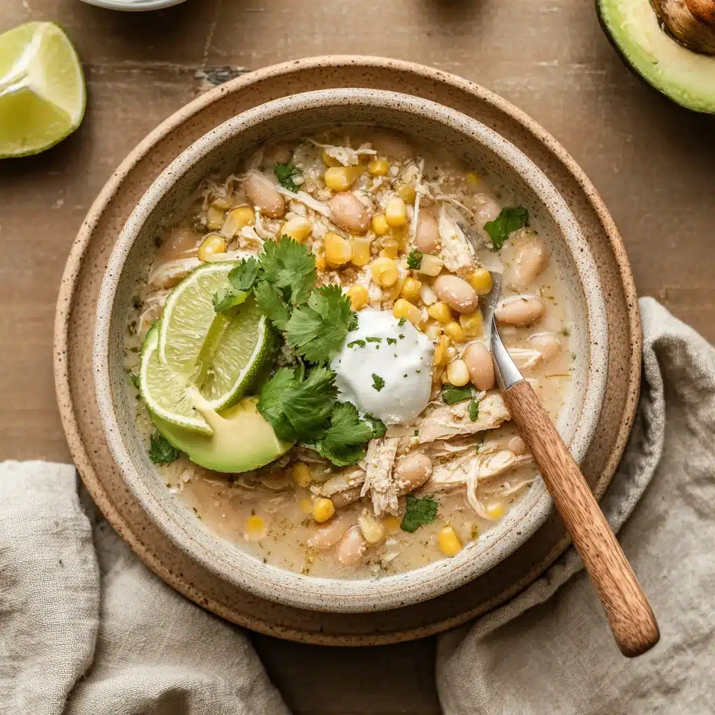 Slow Cooker White Chicken Chili