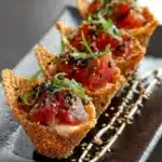 Spicy Tuna Sesame Miso Cones