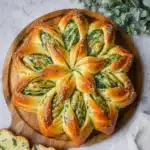 Spring Greens Star Bread