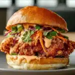 Thai Fried Chicken Sandwich