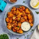 Vegan Buffalo Cauliflower Wings
