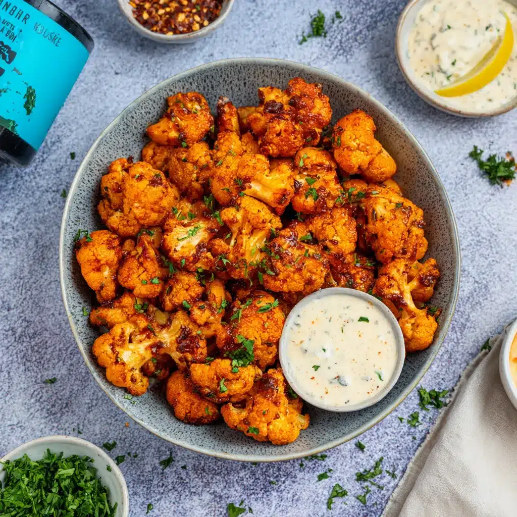 Vegan Buffalo Cauliflower Wings