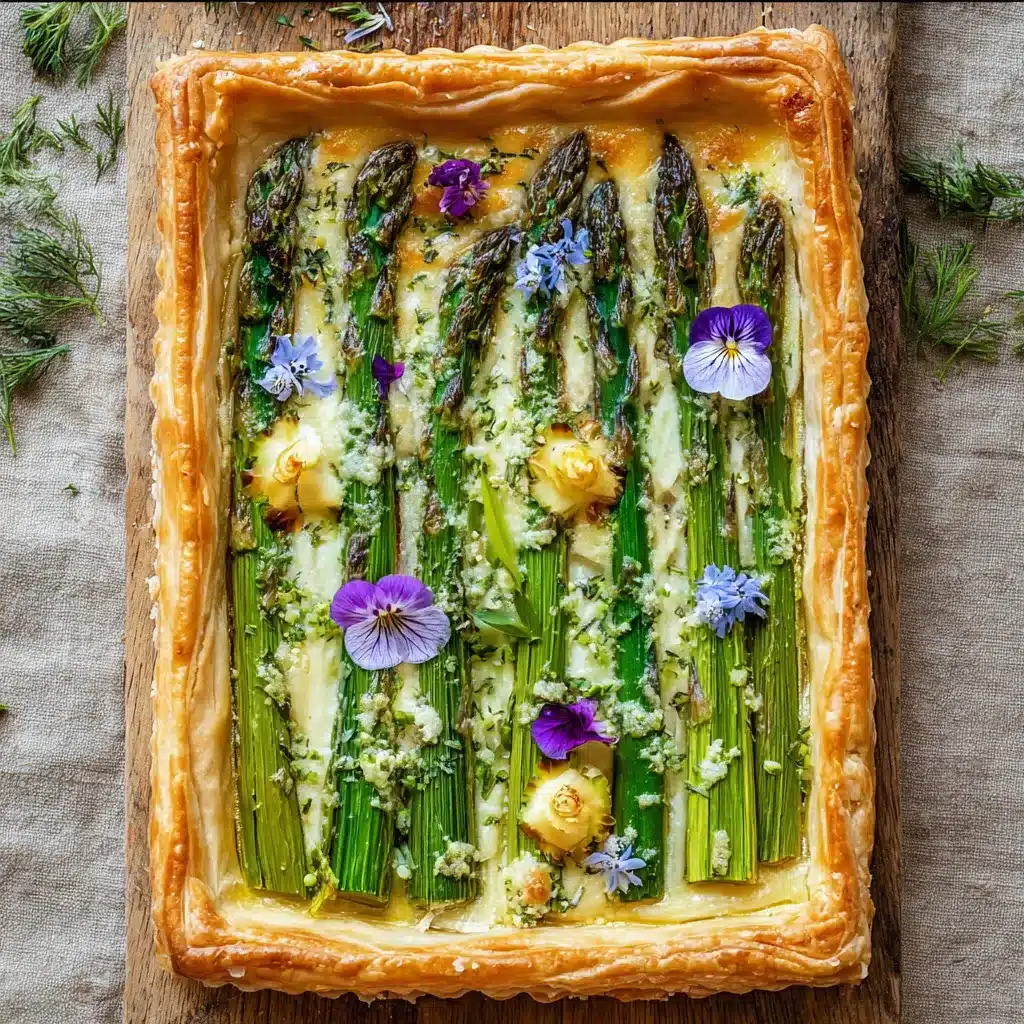 Asparagus & Gruyère Spring Garden Tart