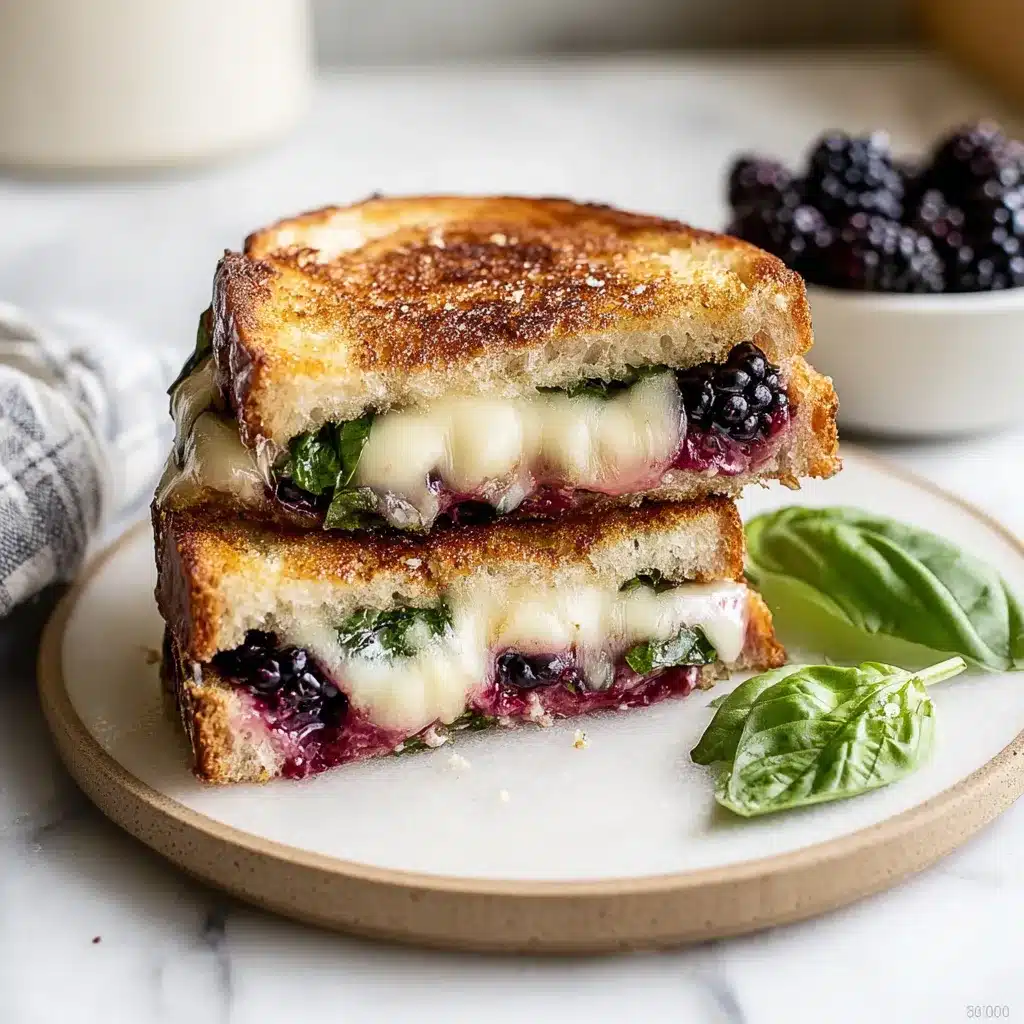 Blackberry Basil & Brie Melt