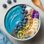 Blue Spirulina Smoothie Bowl