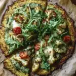 Cauliflower Crust Green Goddess Pizza