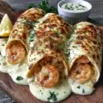 Cheesy Seafood Tortilla Bombs