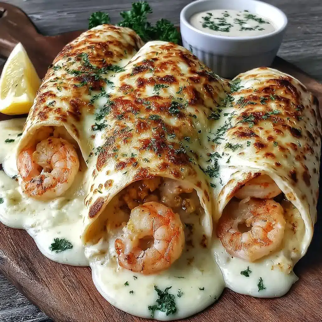 Cheesy Seafood Tortilla Bombs