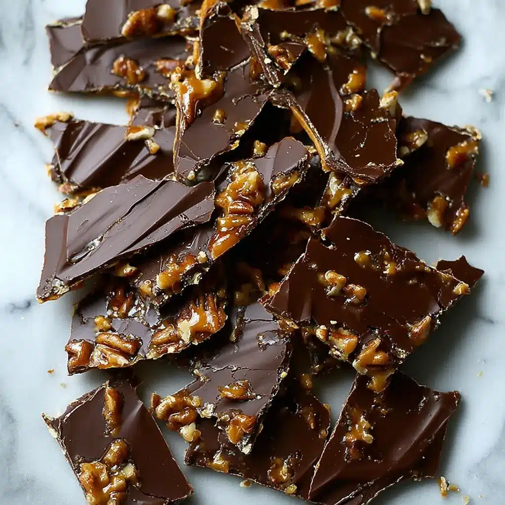 Chocolate Espresso Pecan Toffee