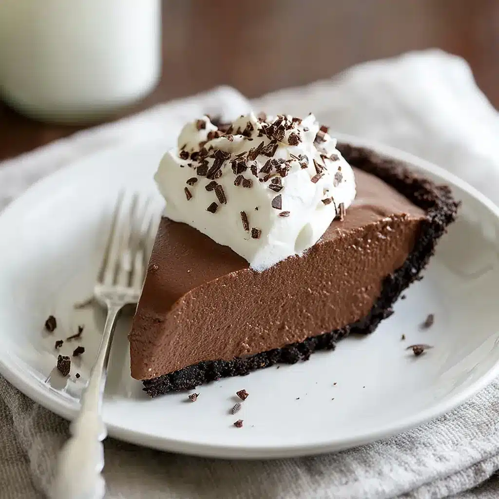 Chocolate Silk Pie