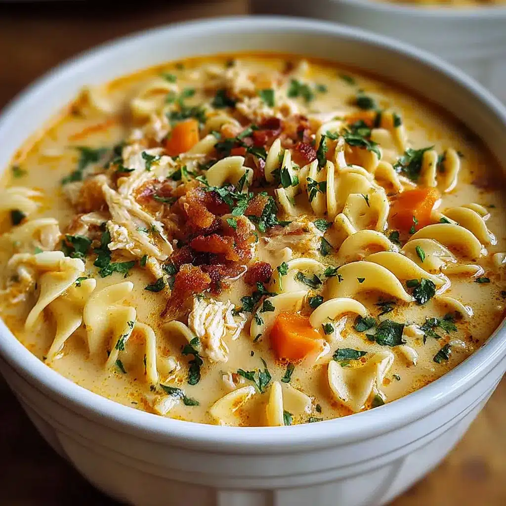 Crack Chicken Noodle Soup