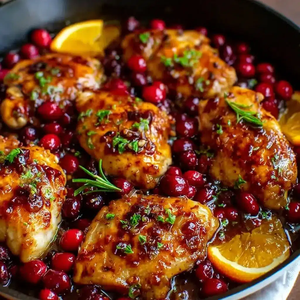 Cranberry Orange Chicken