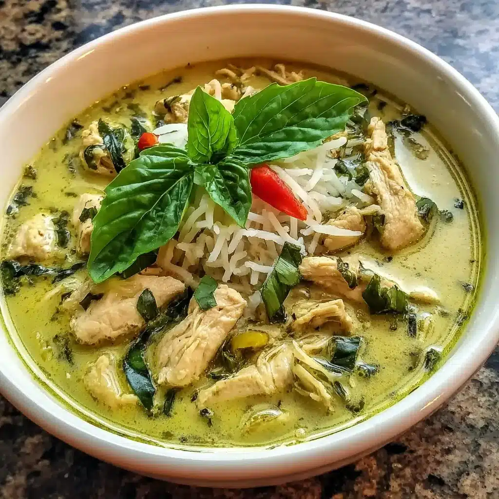 Crock Pot Thai Ginger Chicken Soup