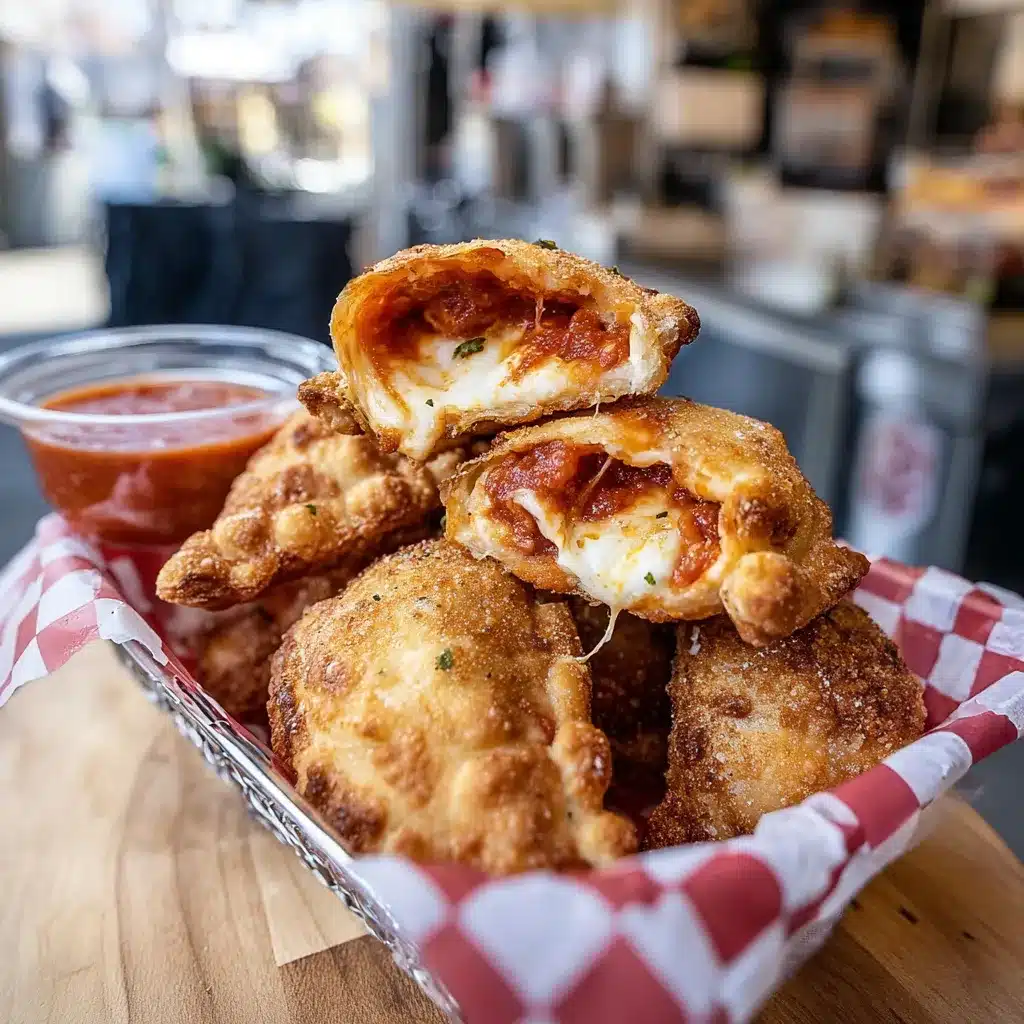 Deep Fried Pizza Puff Pockets (Panzerotti)