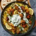 Dump And Bake Chicken Tzatziki Rice