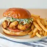 Fried Shrimp Burger
