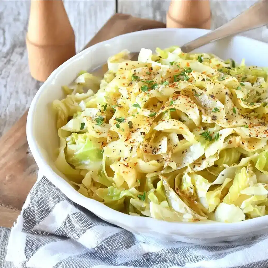 Garlic Butter Cabbage Noodles