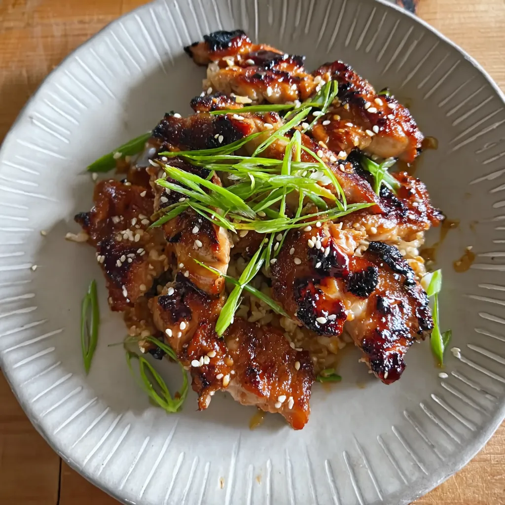 Garlic Miso Chicken