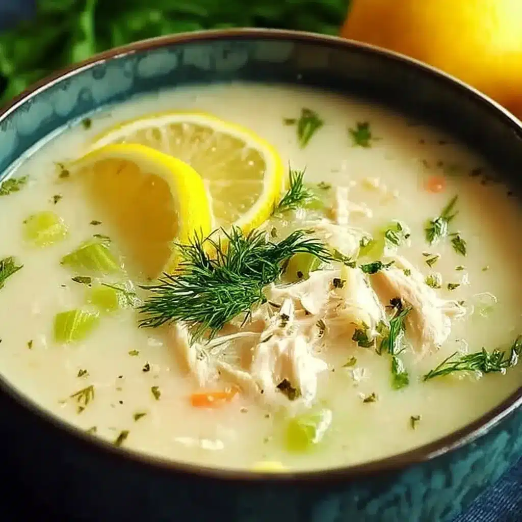 Greek Lemon Chicken Soup (Avgolemono)