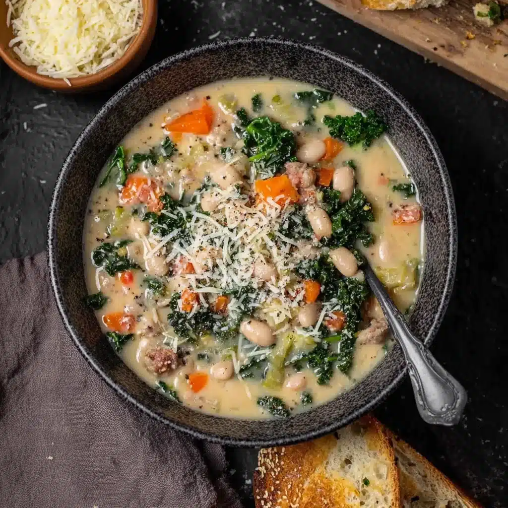 High Protein White Bean Soup