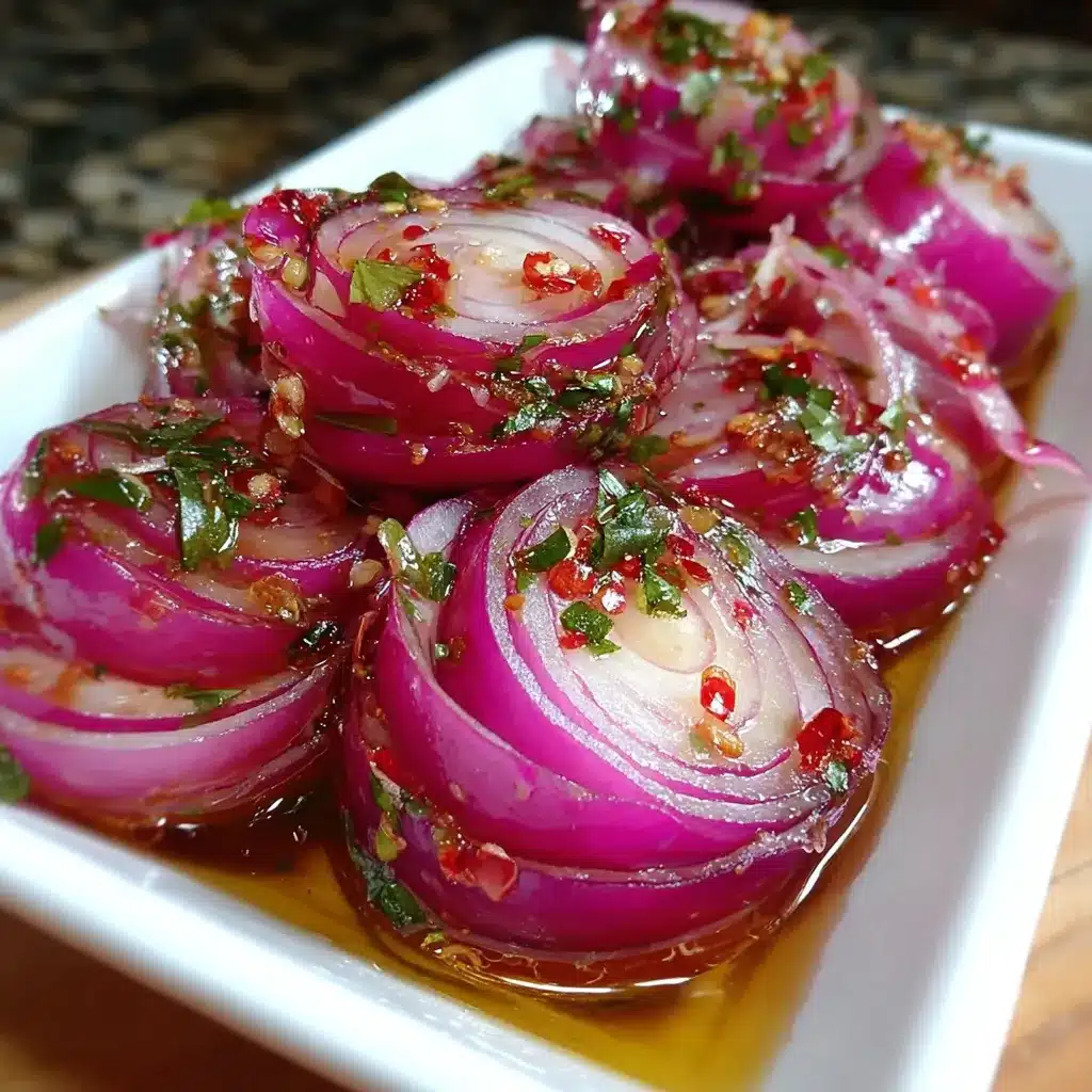 Hot Honey Pickled Red Onions