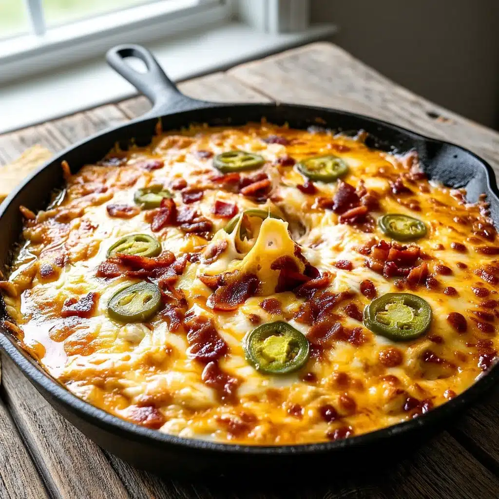 Jalapeño Popper Chicken Dip