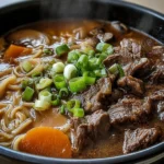 Korean Beef Bulgogi Stew
