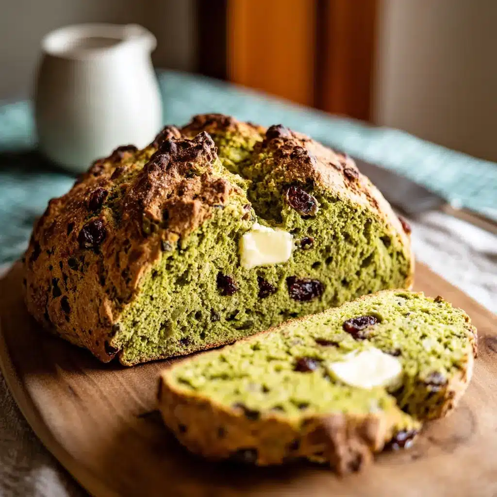Matcha Irish Soda Bread