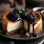 Mulberry & Earl Grey Cheesecake