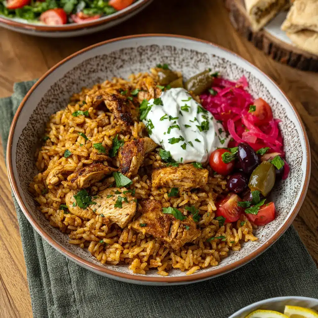 One Pot Shawarma Chicken and Rice