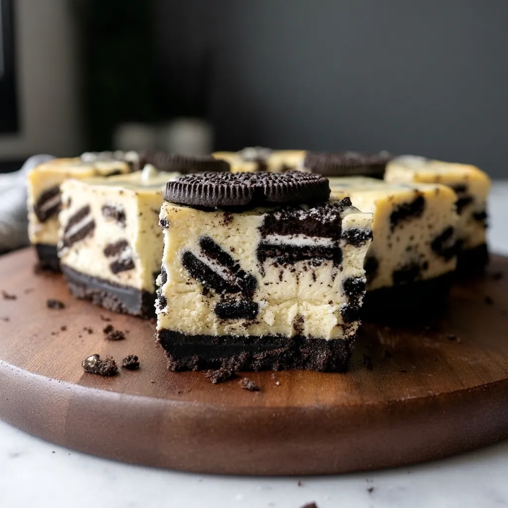 Oreo Cheesecake Bars