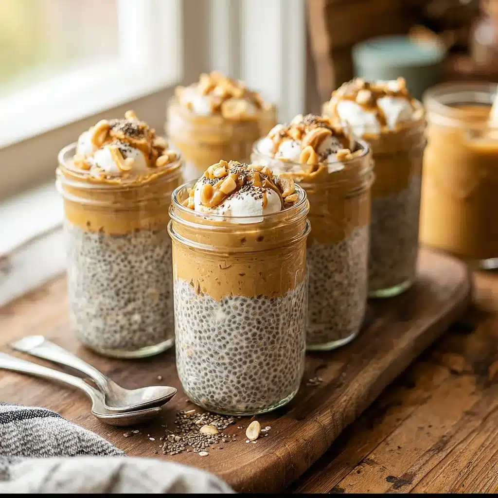 Peanut Butter Chia Overnight Oats
