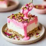 Pistachio Rose Milk Cake
