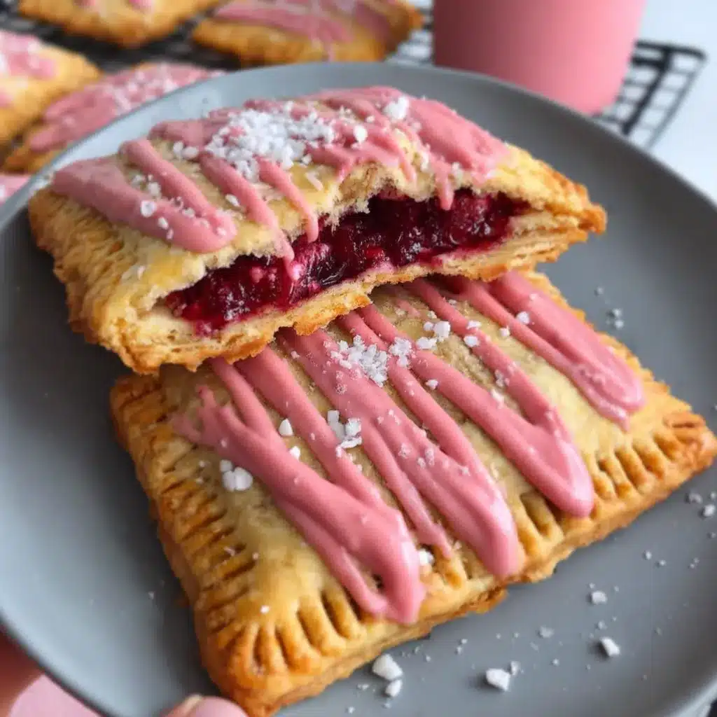 Raspberry Protein Pop Tarts