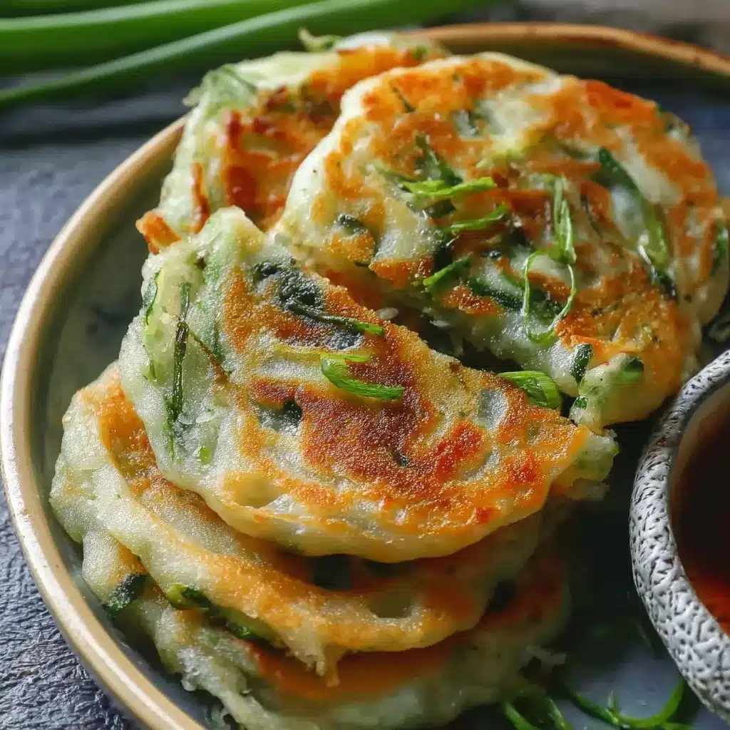 Rice Paper Scallion Pancakes