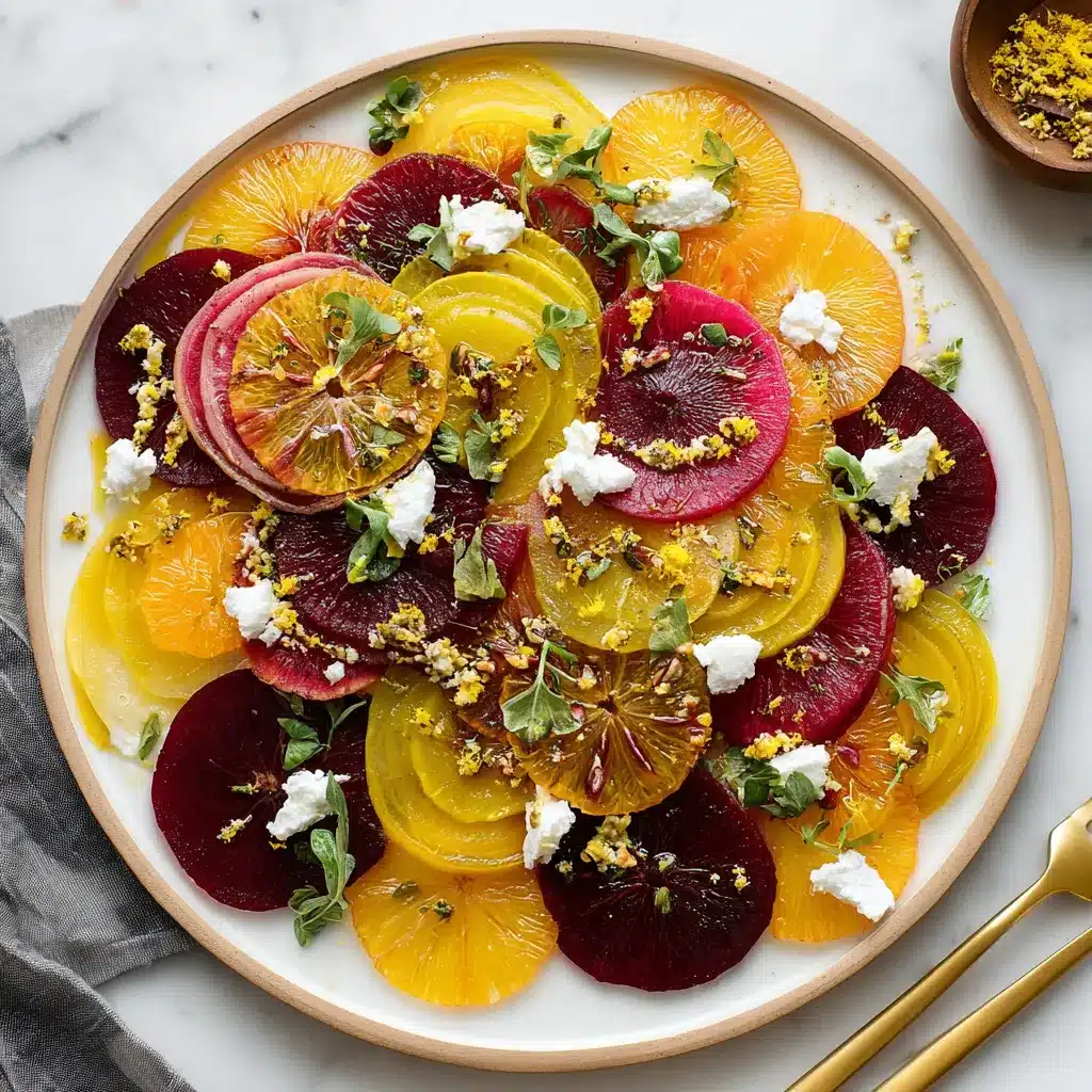 Roasted Beet & Citrus Carpaccio Salad