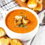 Roasted Tomato Basil Soup