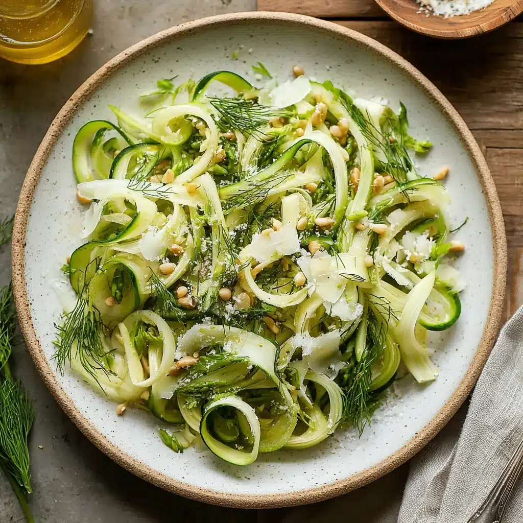 Shaved Asparagus & Fennel Salad