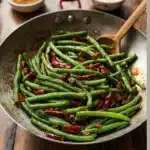 Sichuan Dry Fried Green Beans