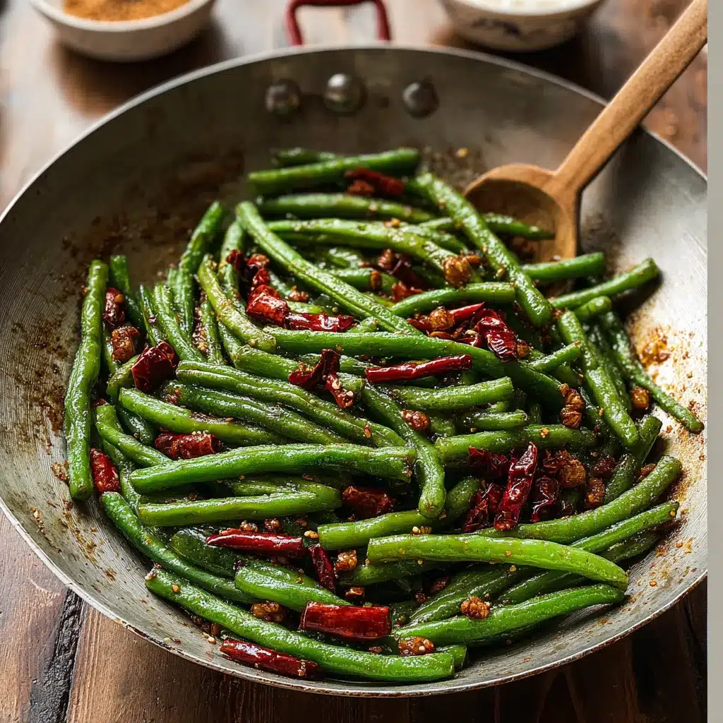 Sichuan Dry Fried Green Beans