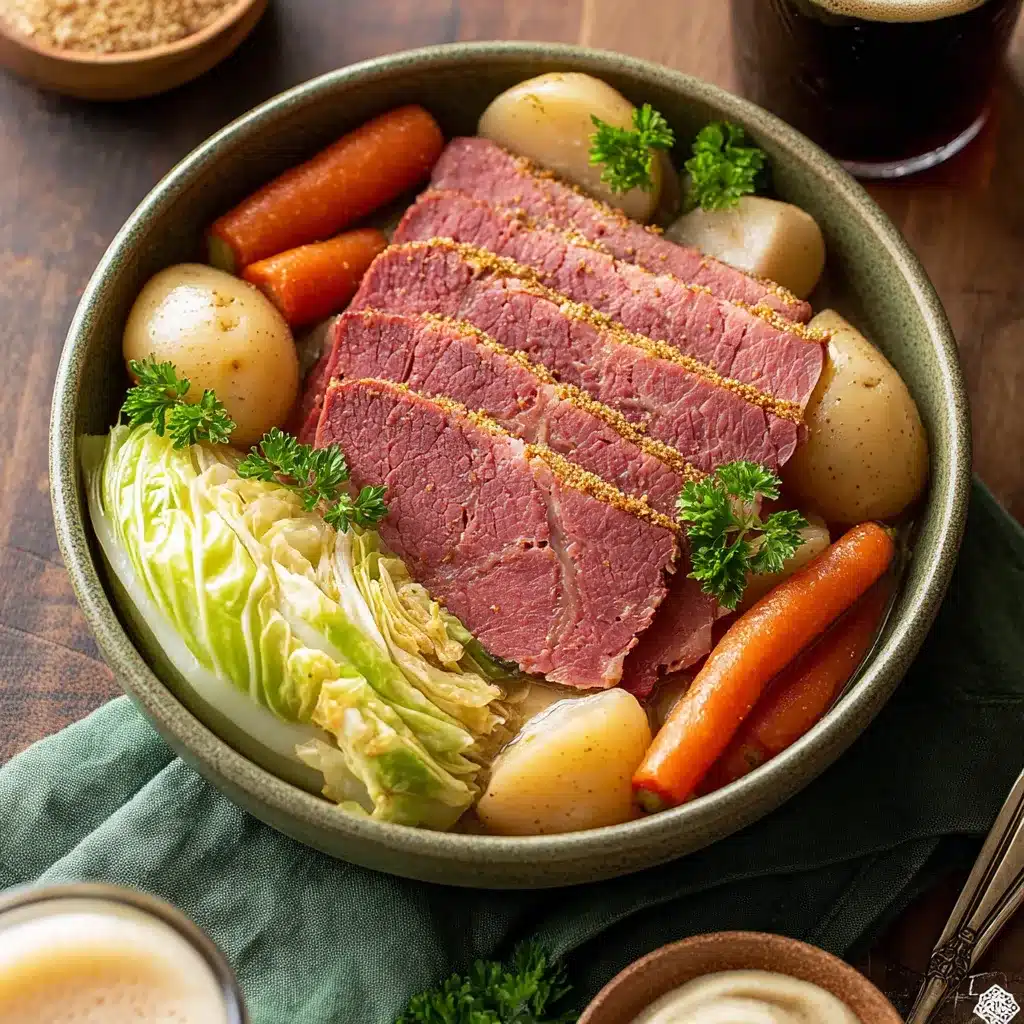 Slow Cooker Corned Beef and Cabbage
