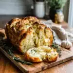 Sourdough Discard Pull-Apart Garlic Bread