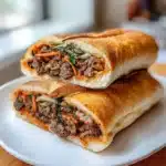 Spicy Kimchi Bulgogi Cheesesteak