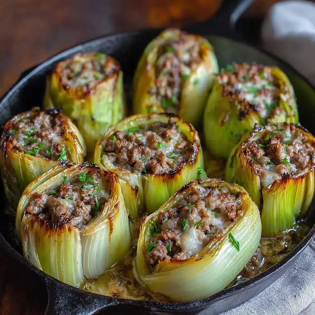 Stuffed Leeks with Meat